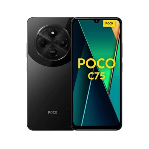 SMARTPHONE XIAOMI POCO C75 8+256GB DUOS BLACK EUROPA