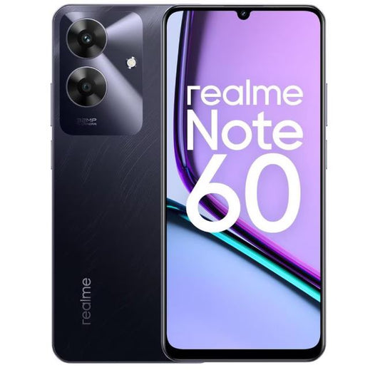 SMARTPHONE REALME NOTE 60 4+128GB DUOS BLACK ITALIA