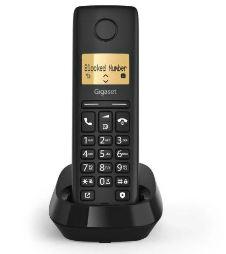 CORDLESS SIEMENS GIGASET PURE 100 BLACK