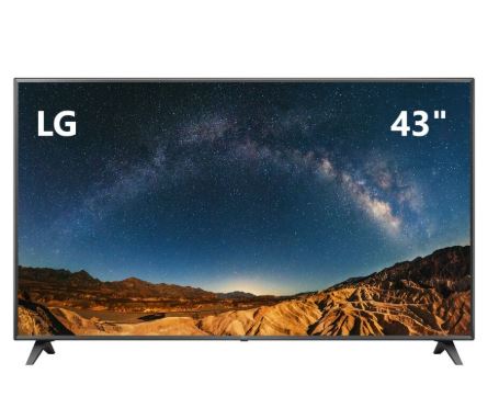 TV LED 43" LG 4K 43UR78G SMART TV EUROPA BLACK