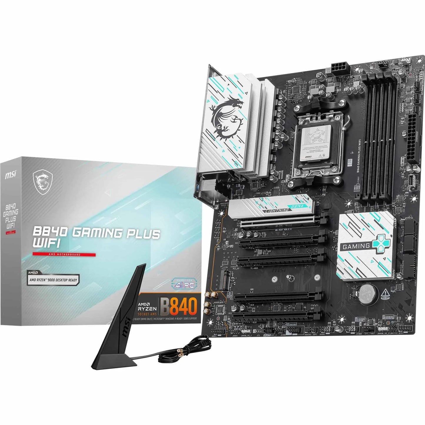 MAINBOARD AM5 MSI B840 GAMING PLUS WIFI 7E57-002R