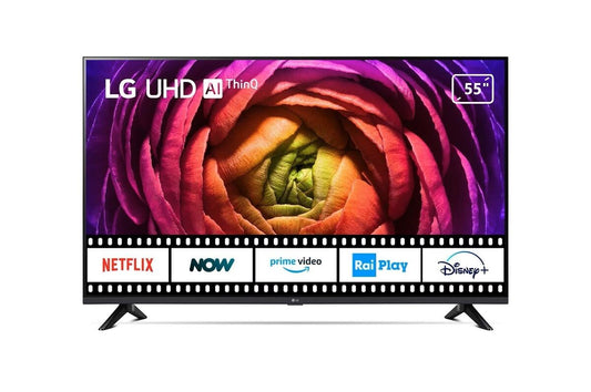 TV LED 55" LG 4K 55UT73003LA SMART TV EUROPA BLACK