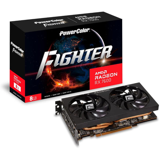 VGA PCI-E POWERCOLOR RADEON RX 7600 8GB GDDR6
