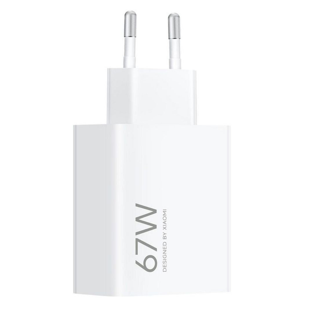 CARICABATTERIA DA RETE 67W XIAOMI USB-A BHR07SKEU WHITE