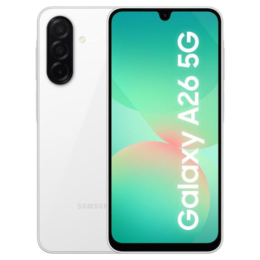 SMARTPHONE SAMSUNG A266 GALAXY A26 5G 8+256GB WHITE EUROPA