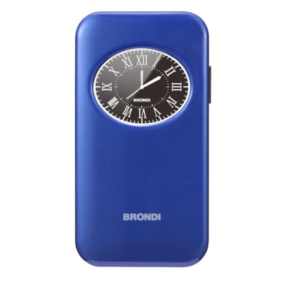 CELLULARE BRONDI WINDOW 2 DUOS BLUE METAL ITALIA