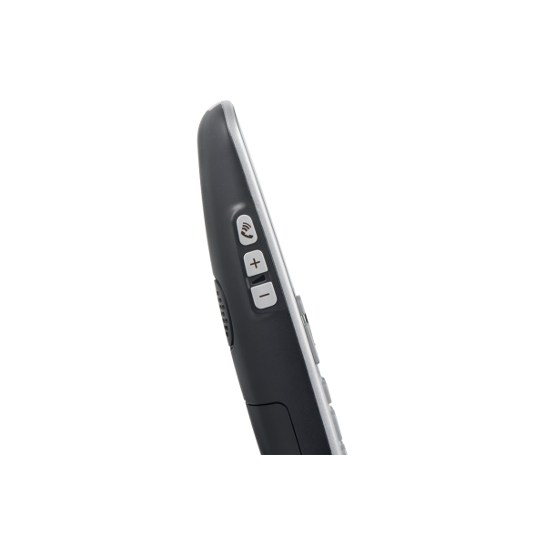 Telefono cordless Panasonic KX-TGE510JTS - Display LCD retroilluminato - Viva voce Volume alto +3 dB, Volume ricevitore alto +12 dB - Dect - Tasti Parlanti - Silver