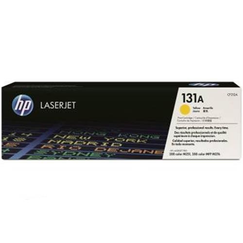 HP 131A TONER GIALLO PER LASERJET PRO 200 COLOR M251-M251N-M251NW-MFP M276-MFP M