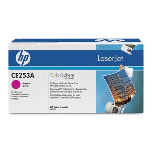 HP CE253A TONER MAGENTA PER COLOR LASERJET CP3525X-CP3525DN-CP3525N-CM3530 MFP-C