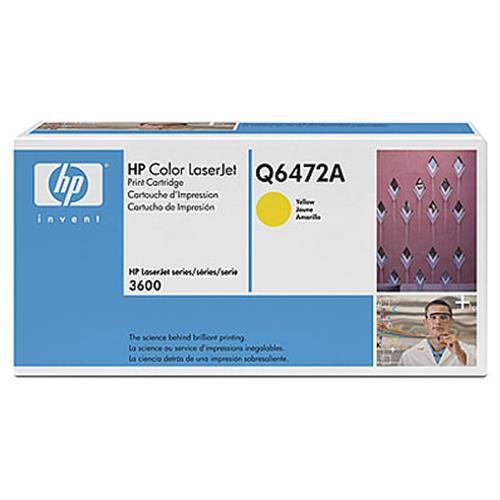 HP Q6472A TONER GIALLO PER CLJ 3600 4.000PG
