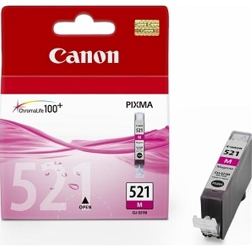 CANON CLI-521M SERBATOIO MAGENTA PER PIXMA MP540-MP620-MP630-MP980-iP3600-iP4600