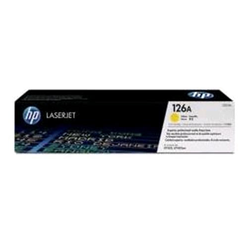 HP 126A TONER GIALLO PER STAMPANTI LASERJET 1.000PG (CE312A)