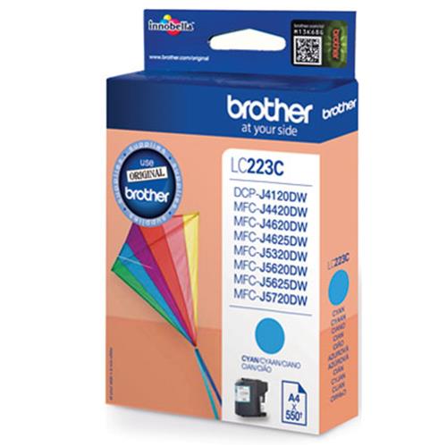 BROTHER LC-223C CARTUCCIA 550PG CIANO