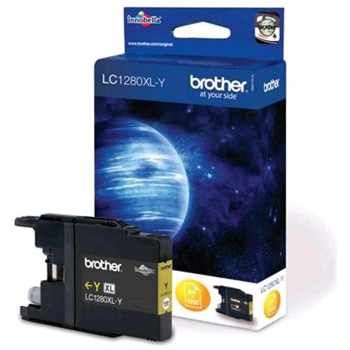 BROTHER LC-1280XLY CARTUCCIA GIALLO PER MFC-J6510DW/J6910DW 1.200 PG