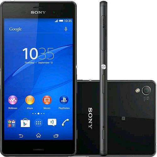 SONY XPERIA Z3+ PLUS 5.2" OCTA CORE 32GB RAM 3GB 4G LTE WATERPROOF ITALIA BLACK