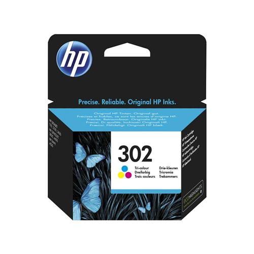 HP 302 CARTUCCIA MULTICOLOR GIALLO+CIANO+MAGENTA PER STAMPANTI HP INK-JET 165 PA