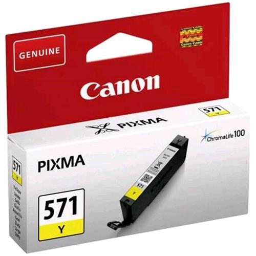 CANON CLI-571Y SERBATOIO GIALLO PER PIXMA MG5750-MG6850-MG7750 7ML