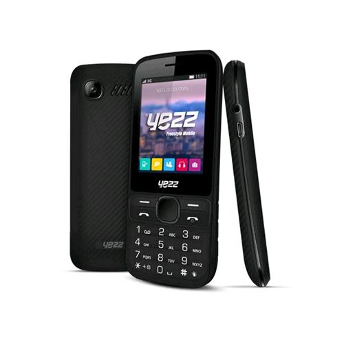 YEZZ C60 3G MONO SIM 2.4" FOTOCAMERA 1.3MPX 3G BLUETOOTH COLORE NERO