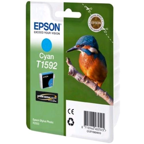 EPSON T1592 CARTUCCIA INKJET CIANO PER R2000
