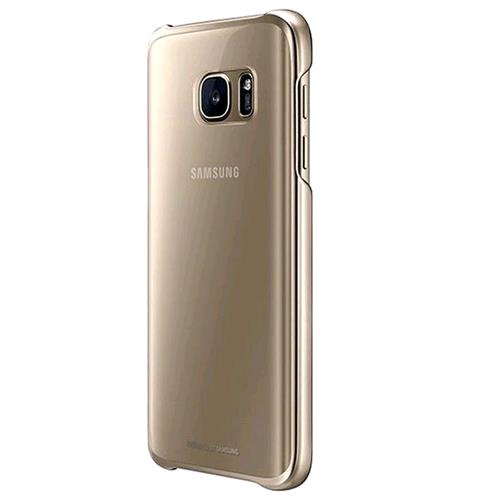 SAMSUNG EF-QG930CFEGWW GALAXY S7 CLEAR COVER ORIGINALE COLORE GOLD