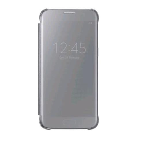 SAMSUNG EF-ZG930CSEGWW GALAXY S7 CLEAR VIEW COVER ORIGINALE COLORE SILVER