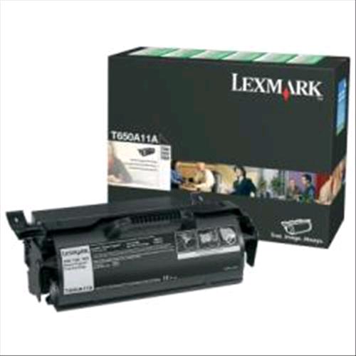 LEXMARK 0T650A11E TONER NERO PER T650 T652 T654