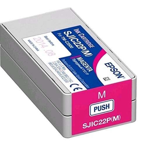 EPSON C33S020603 SJIC22P(M) CARTUCCIA INK MAGENTA