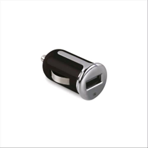 CELLY CARICABATTERIE DA AUTO 1xUSB 2.4A COLORE NERO/SILVER