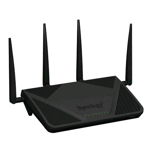 SYNOLOGY RT2600ac ROUTER WIRELESS DUAL-BAND 2.4/5 GHz 800/1.733 Mbps 4 PORTE LAN