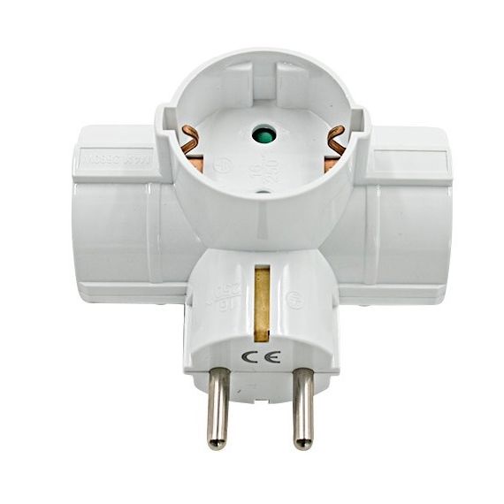 Adattatore multipresa Schuko 16A