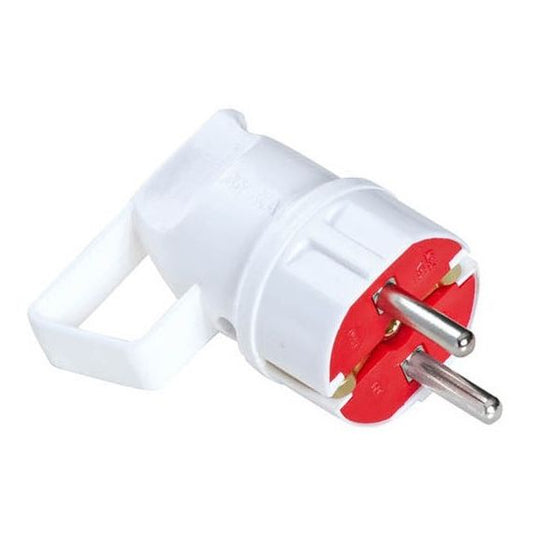 Spina schuko bianca  con impugnatura Vito