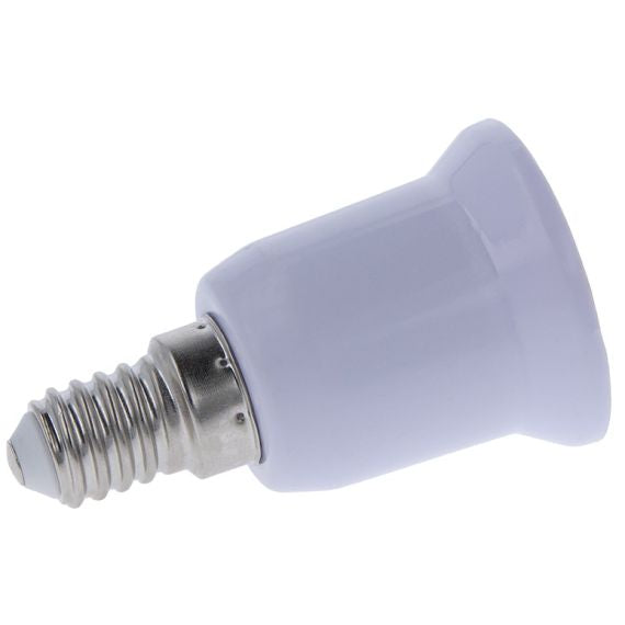 Adattatore per lampadine attacco E27 ad E14