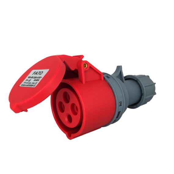 Presa volante industriale 380-415 IP44 4 poli - 3P+T 16A