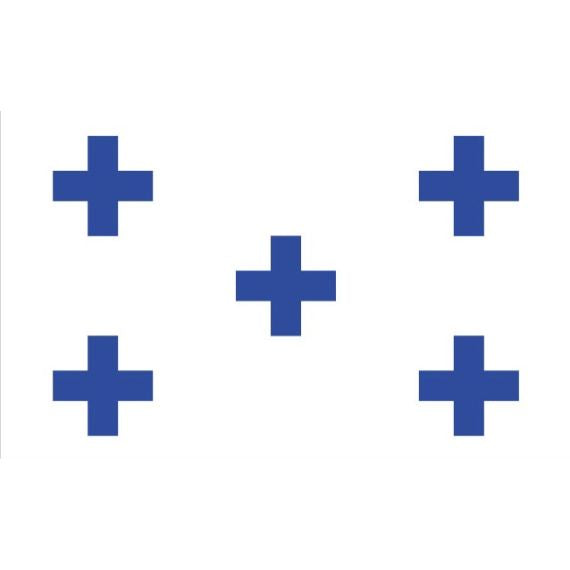 Bandiera numerica segnalazione nautica "0" 150x180cm