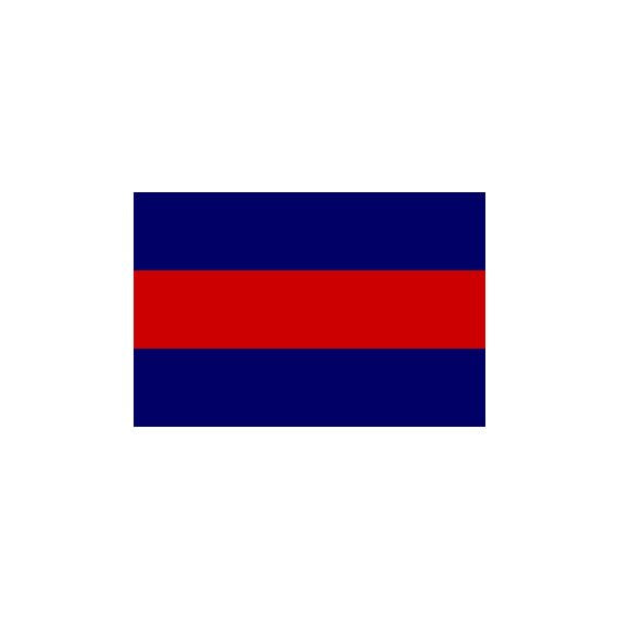 Bandiera Numerica Segnalazione Nautica "3" 60x50cm