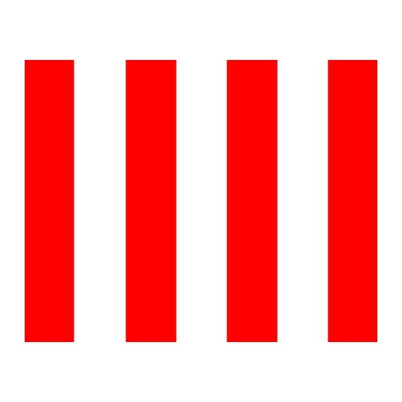 Bandiera Segnalazione Nautica "Port" 150x180cm