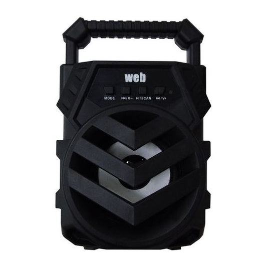 Cassa amplificata Bluetooth USB microSD 3" LED