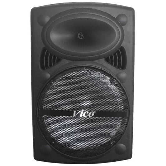 Cassa acustica portatile trolley 12" 100W Luce LED Bluetooth SD/USB/Radio