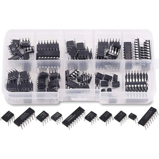 Kit 85 circuiti integrati 10 modelli