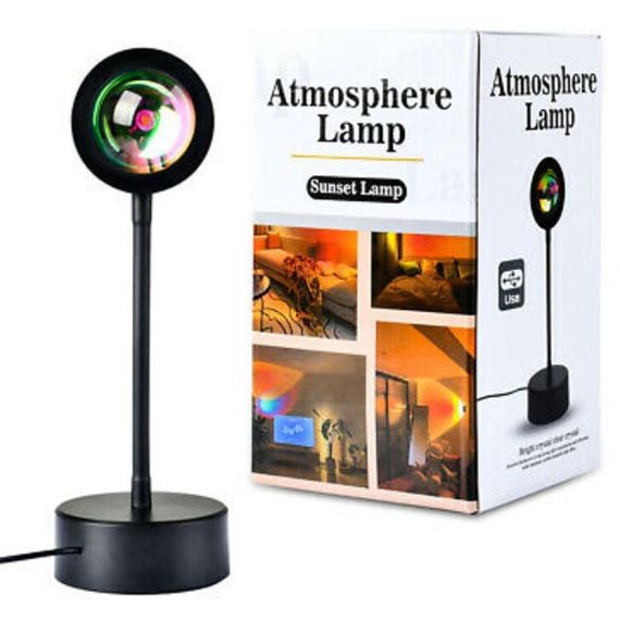 Lampada LED d'atmosfera effetto tramonto