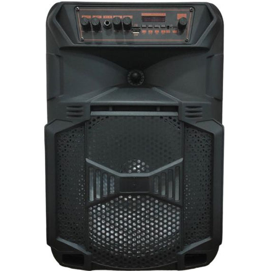 Cassa acustica ricaricabile trolley 12" 100W con luci LED Bluetooth/SD/USB/Radio FM