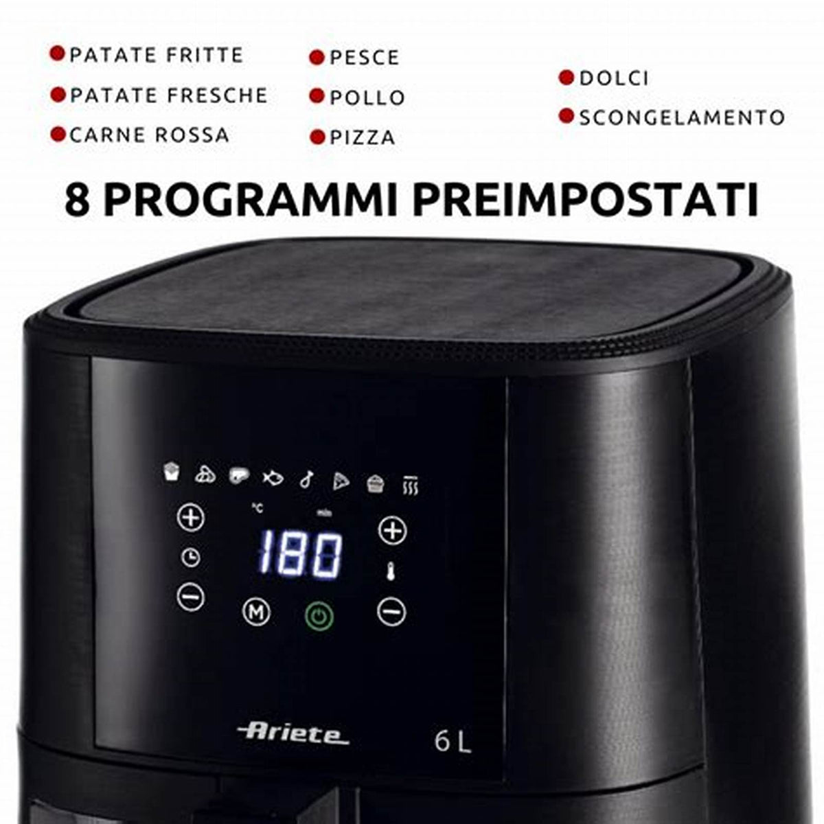 ARIETE Air Fryer 6 L 1300 W Bianco