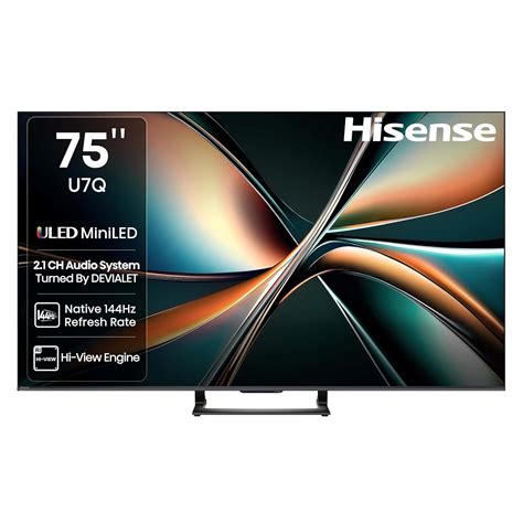 Hisense 75U7Q PRO Smart TV 75" Mini LED 4K