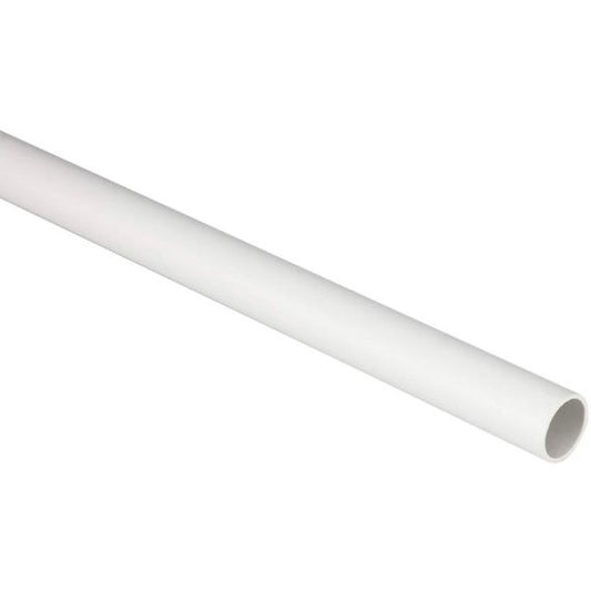 Tubo rigido in PVC bianco 25mm(1.2mm) 2m - confezione da 50 pezzi