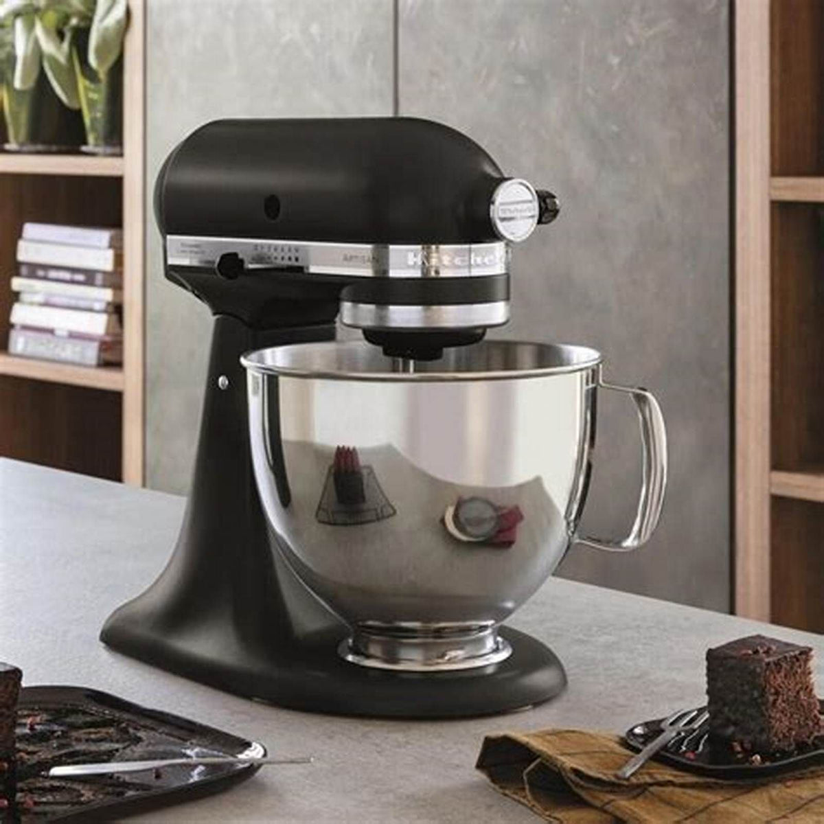 KITCHENAID 5KSM125EBM Planetaria 4,8 L Nero opaco