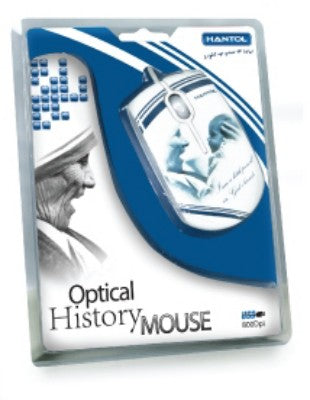 MOUSE OTTICO MOD. MADRE TERESA DI CALCUTTA - USB