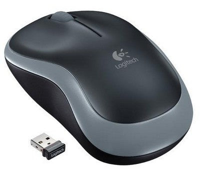 MOUSE M185 NERO/GRIGIO WIRELESS