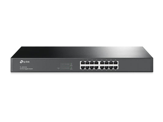 SWITCH RETE 16 PORTE 10/100/1000 RACK TL-SG1016