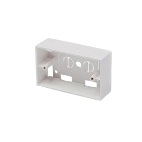 BOX IN PLASTICA 503 PER PLACCHE A MURO - BIANCO (NW-BOX503-WH)