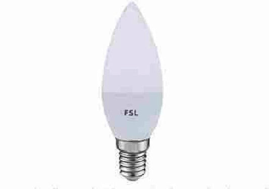 LAMPADA LED CANDELA C37 E14 5.5W 3000K LUCE CALDA (FLC37B6W30K14)